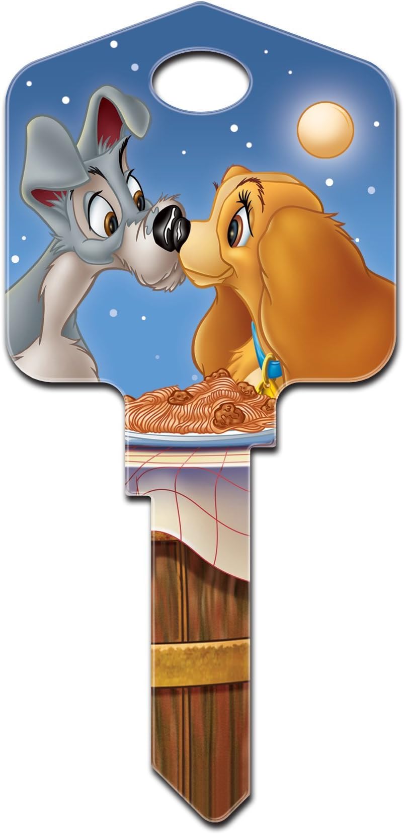 Disney: Lady & the Tramp (d73) House Key Kwikset / Titan / UltraMax KW
