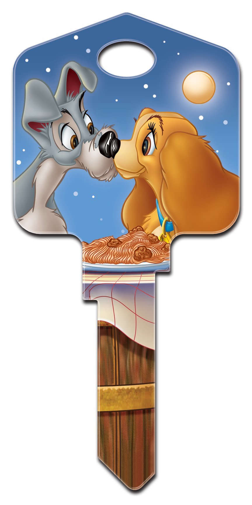 Disney: Lady & the Tramp (d73) House Key Kwikset / Titan / UltraMax KW