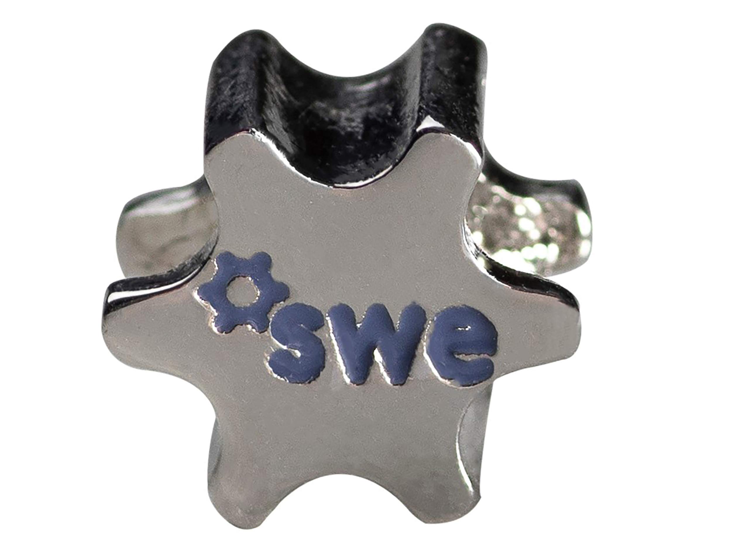SWE Society of Women EngineersSWE Gear Bracelet Charm