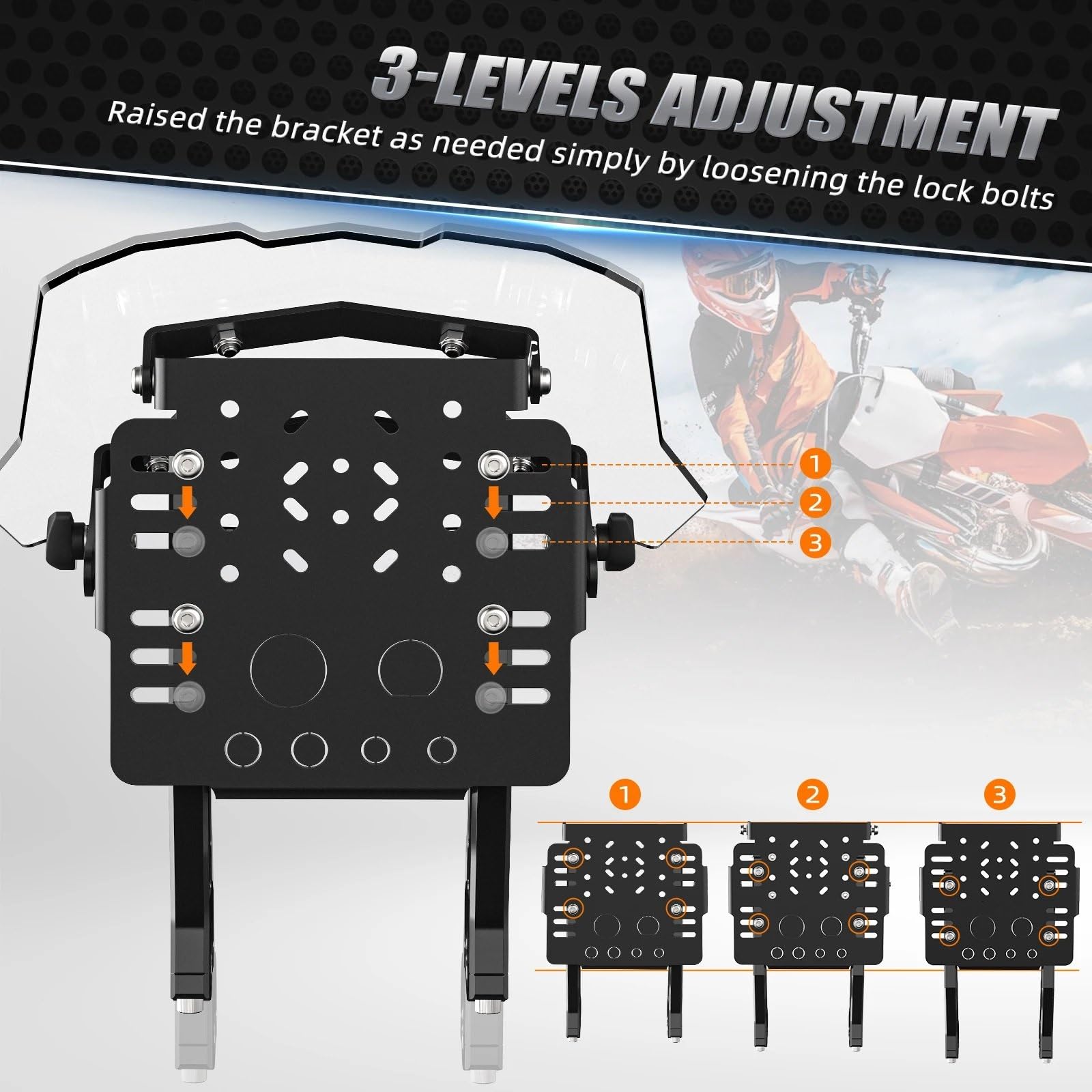 Support de Navigation de Moto pour YZ pour YZF pour WRF 125 250 450 Carénage De Support De Montage GPS