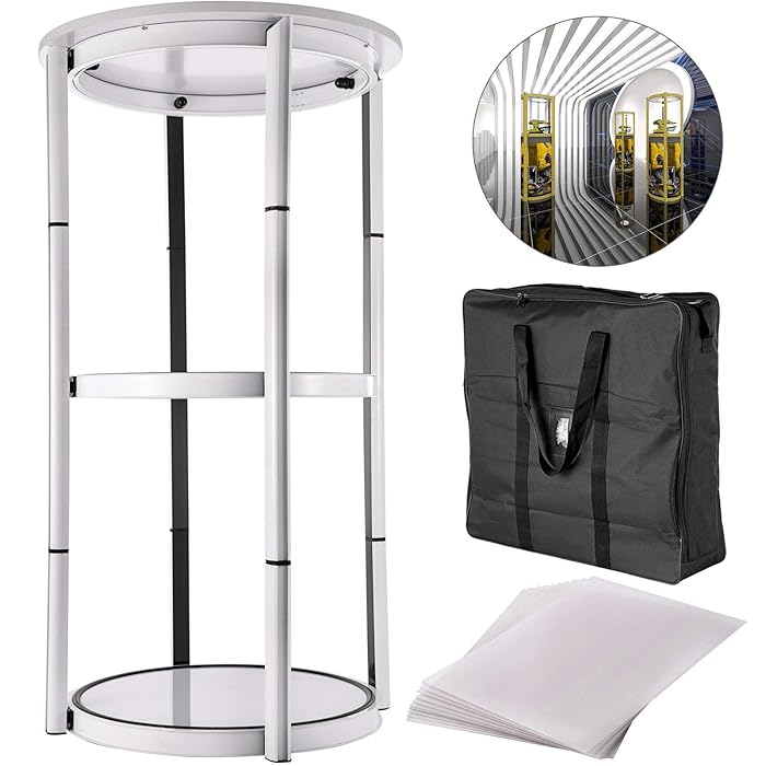 Buy VEVOR Trade Show Display Shelf 41.7 Inch Spiral Display Shelves