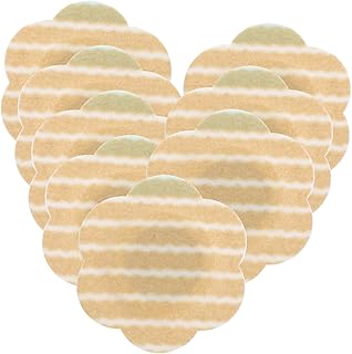 Hohopeti 8 Peças Adesivos De Exaustão Remendo Umbilical De Bebê Envoltório De Hérnia Umbilical Adesivo De Abdômen De Bebê Adesivo De Umbigo Abdominal Remendo De Umbigo Recém-Nascido