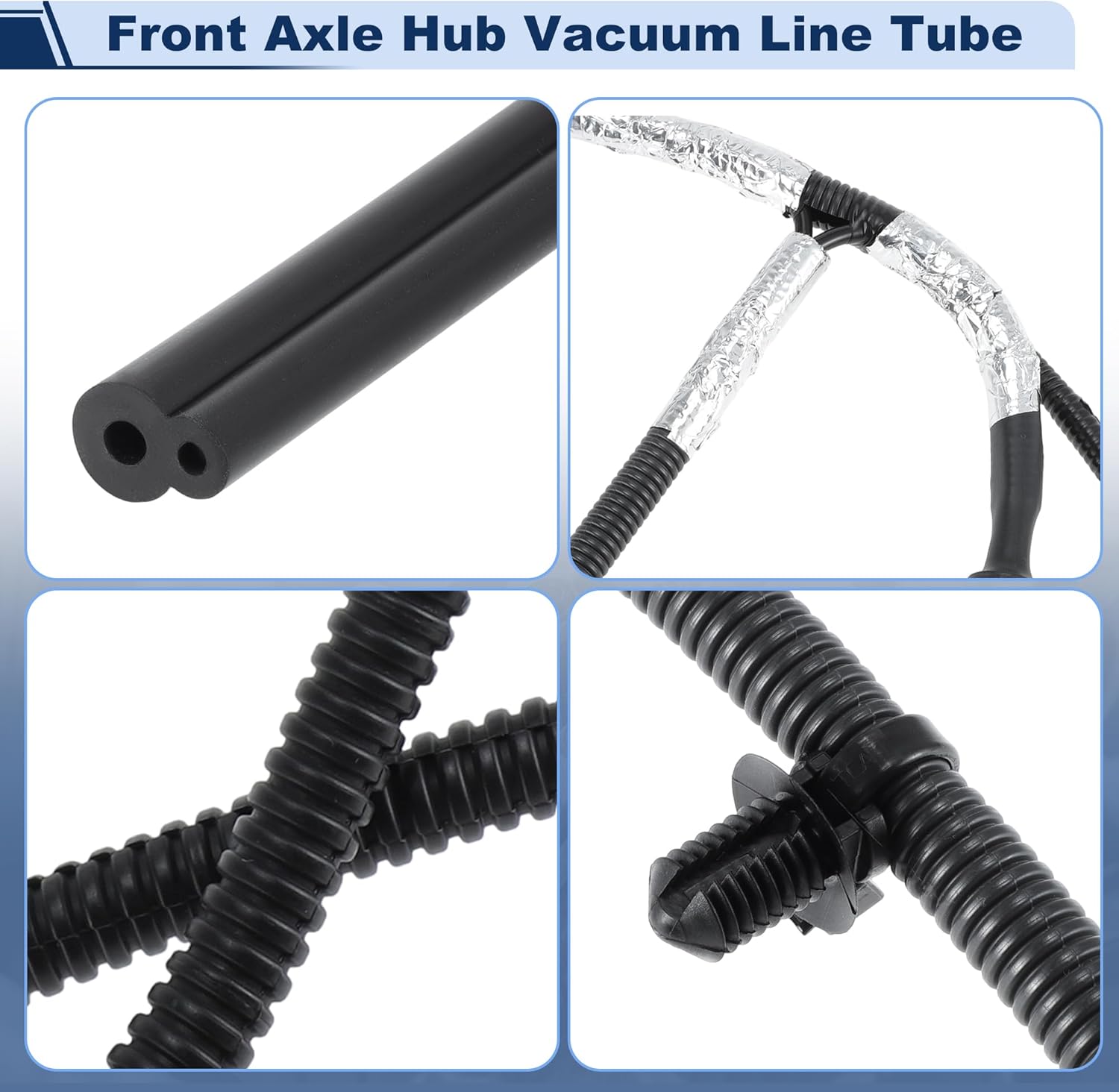 No.5L3Z-7A785-A 4x4 4WD Front Locking Hubs Connecting Vacuum Lines Assembly for FORD F-150 F150 for LINCOLN MARK LT 2006-2008 Auto Hub Lock Vacuum TUBE W/Lines Tee Valve