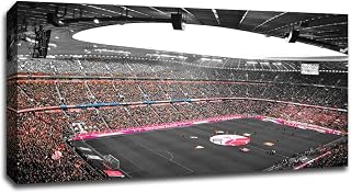 ArtsyCanvas Bayern Munich - Allianz Arena (18x10 Canvas)