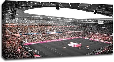 ArtsyCanvas Bayern Munich - Allianz Arena (18x10 Canvas)