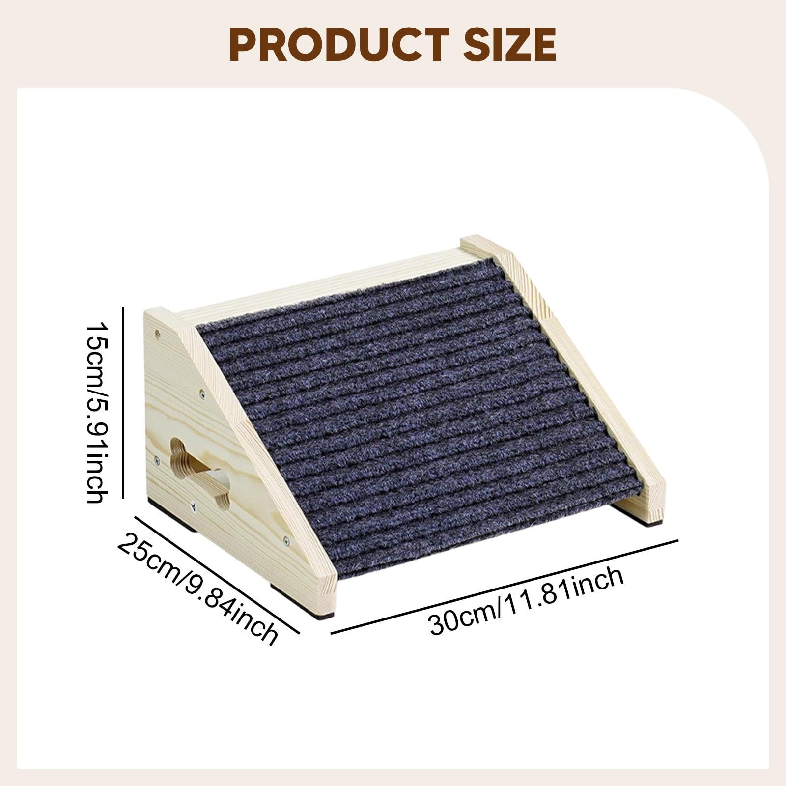 Escalera Portátil para Perros, Suministros para Animales Pequeños Y Mayores, Coches Y Sofás.