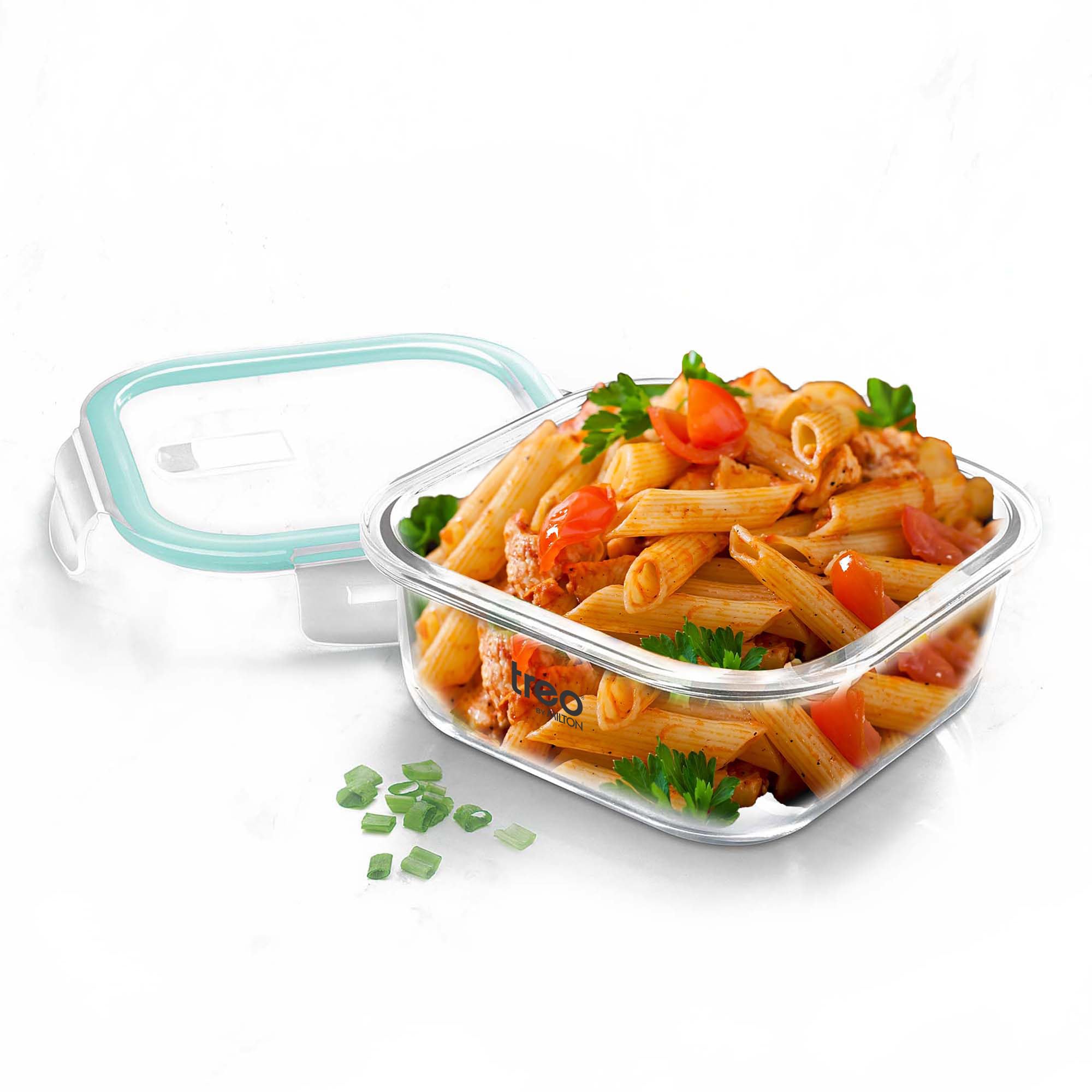 Treo Glass By Milton Hi Borosilicate Clip Fresh Round Container, 400 Ml, 1 Piece, Transparent — Amazon image 15