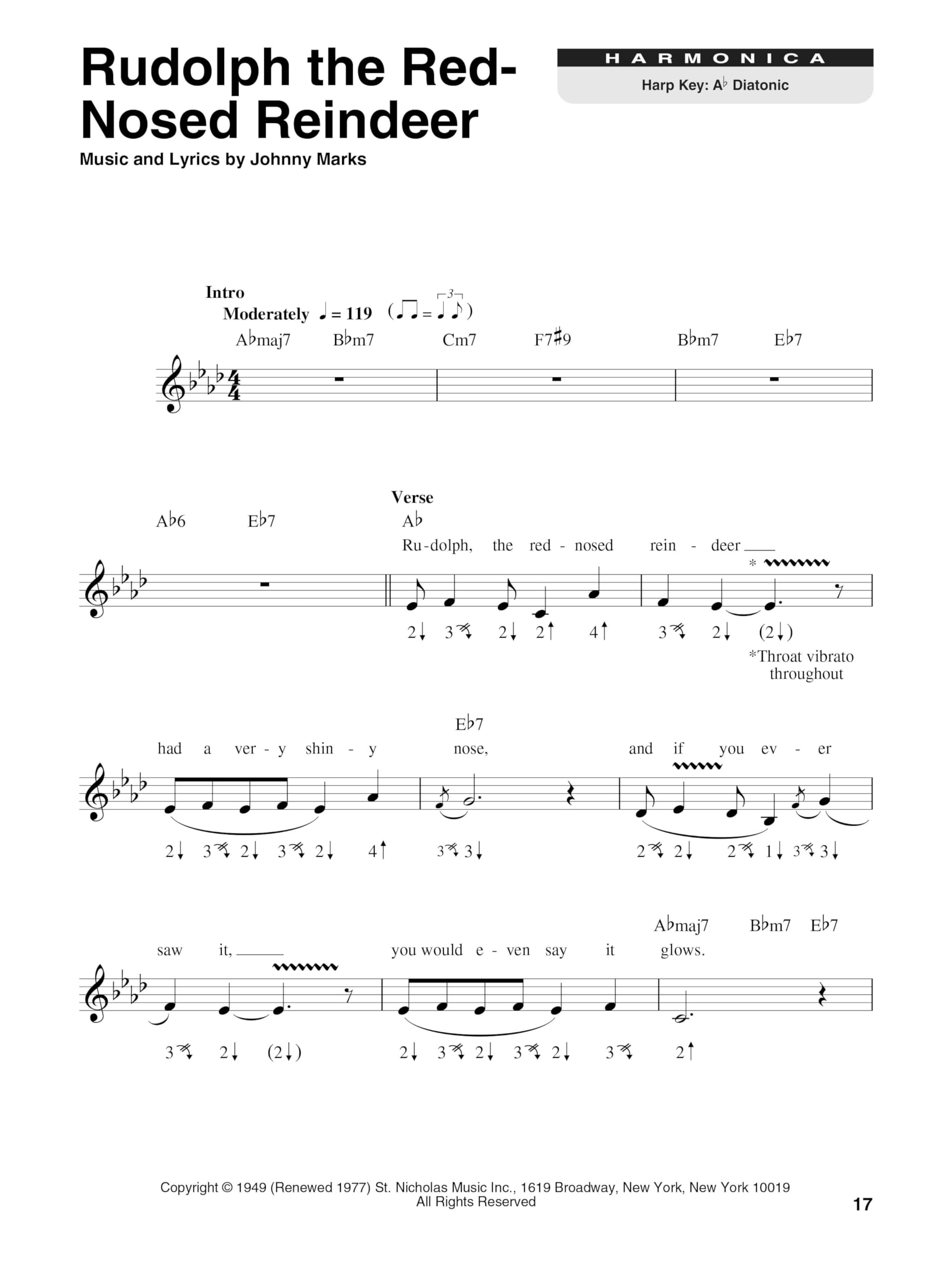 Christmas Favorites: Harmonica Play-along