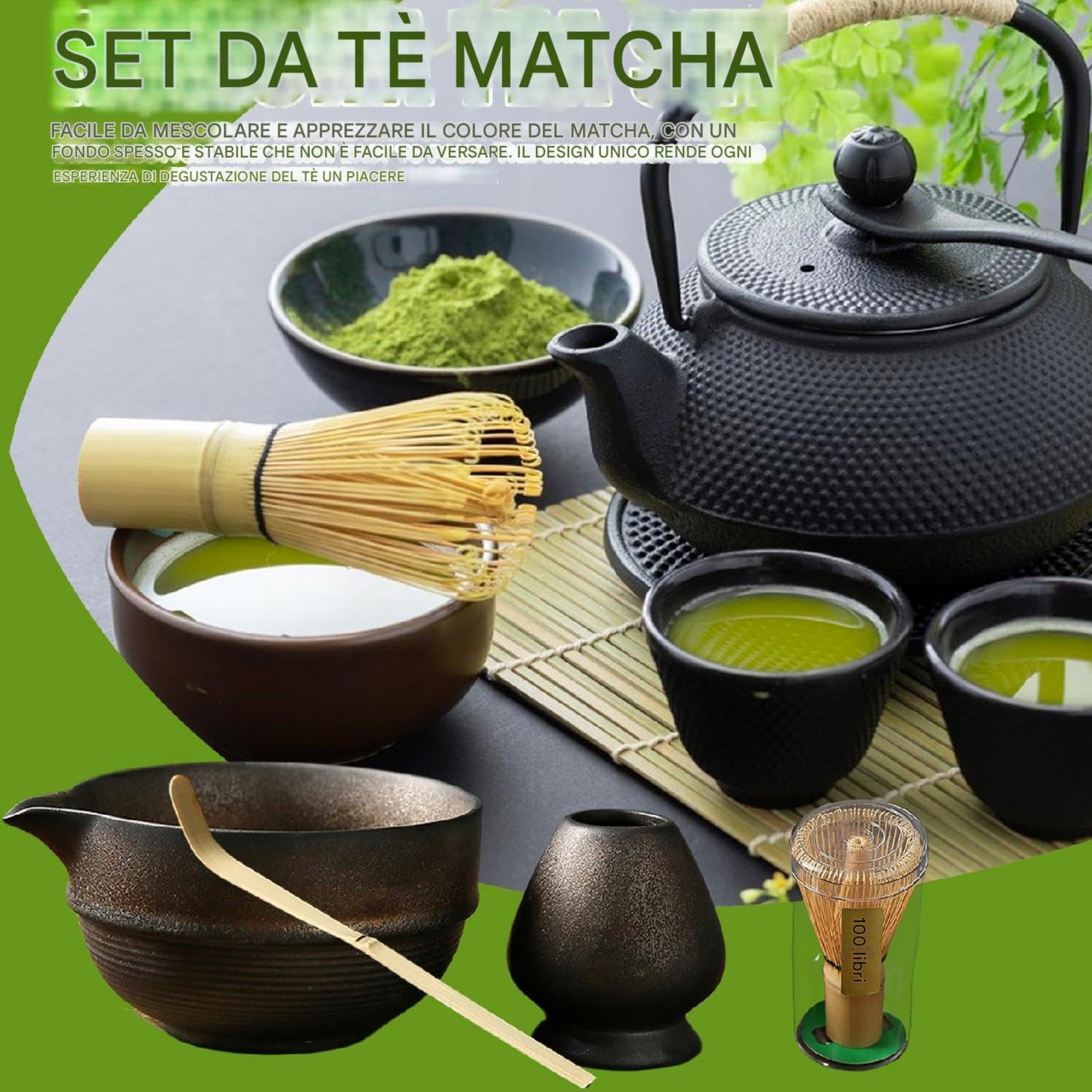 -Besen Set: -Schneebesen, -Sieb aus Edelstahl | Glatte - mit