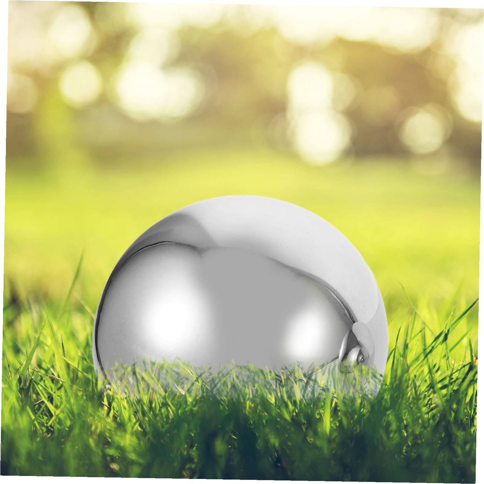 6 pezzi Sfere da Giardino in Acciaio Specchio Palline Decorative Cave Riflettenti per Esterni Patio e Decorazioni Esterne Misure Varie
