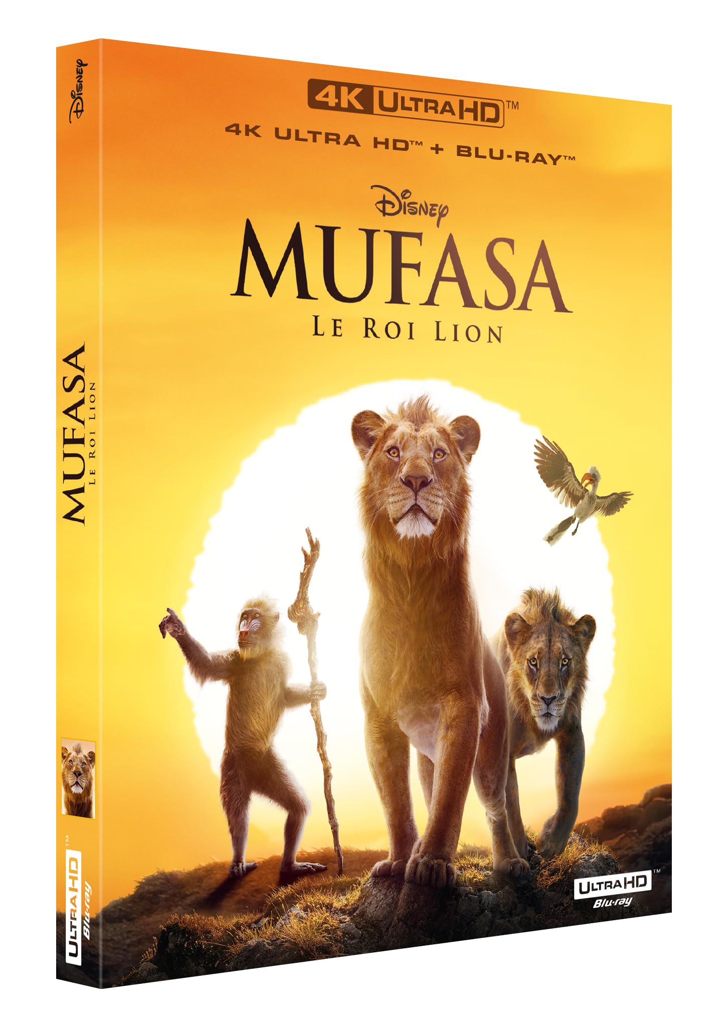 Mufasa: El Rey León Blu-ray edición importación de Francia en formato físico
