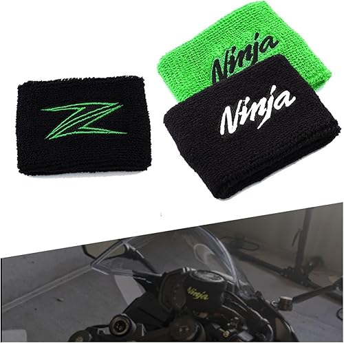 Miniatura 3 de Compatible con Z650 Z750 Z800 Z900 Z1000 Ninja 650 1000SX ZX-6R ZX-9R ZX-10R tanque de líquido de frenos de motocicleta calcetines de depósito