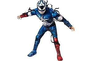 Rubie's Boy's Marvel Spider-Man Maximum Venom Deluxe Venomized Captain America Costume