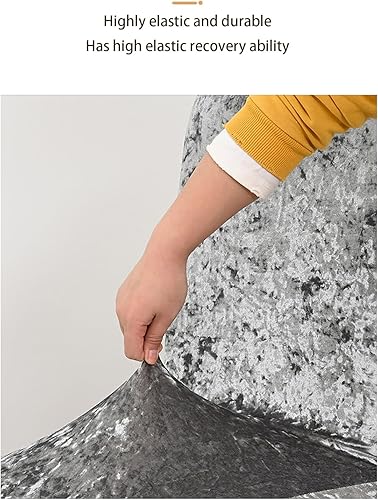 Miniatura 3 de 2 4 6 Piece Set Flannel Chair Covers for Ultimate Protection and Style Velvet Dreams Unleashed Navy blue-4pcs