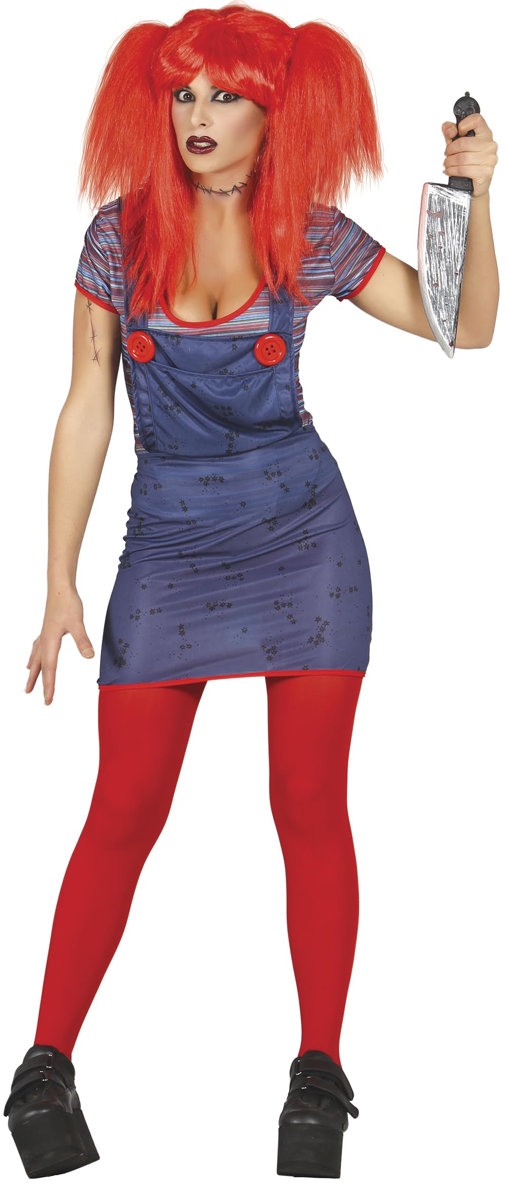 Fiestas Guirca Fancy dress woman doll killerdoll size m