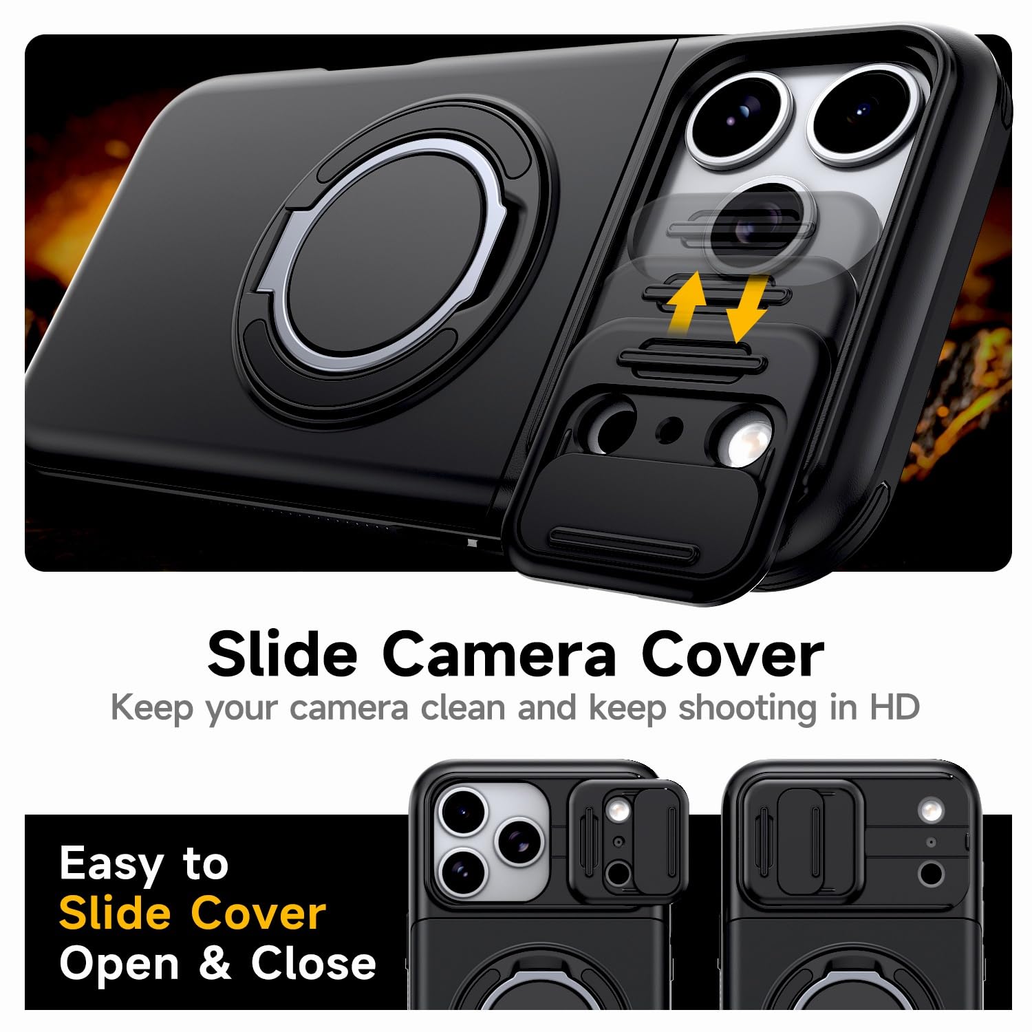 Luksusowe etui z portfelem do iPhone'a 17 16 15 14 13 12 Pro Max 17e 16e 17pro, odporne na wstrząsy, z uchwytem na kartę (do iPhone'a 15 Pro Max/ciemnoniebieskie)