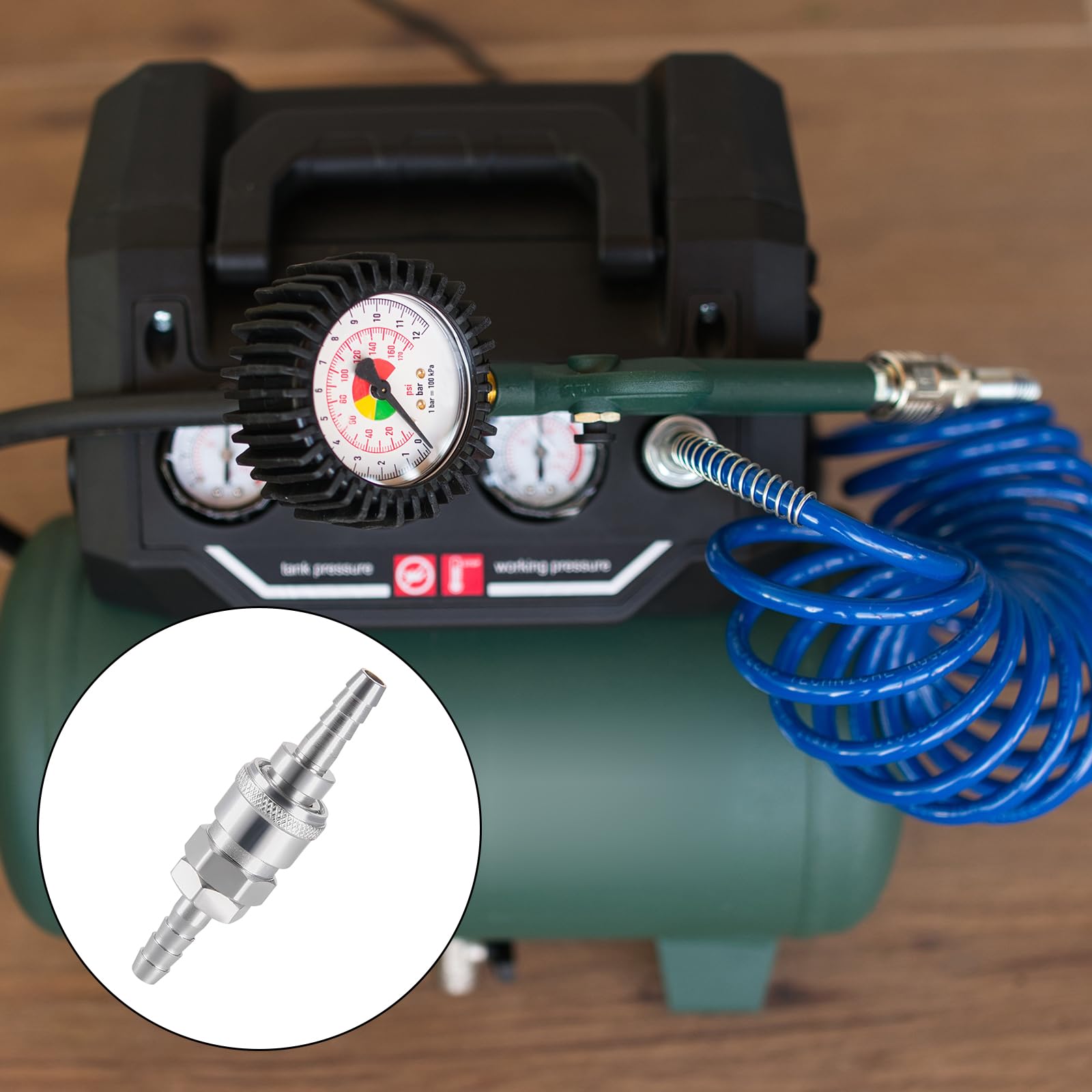YOKIVE Quick Coupler, Air Hose Fitting, 8mm - Image 3