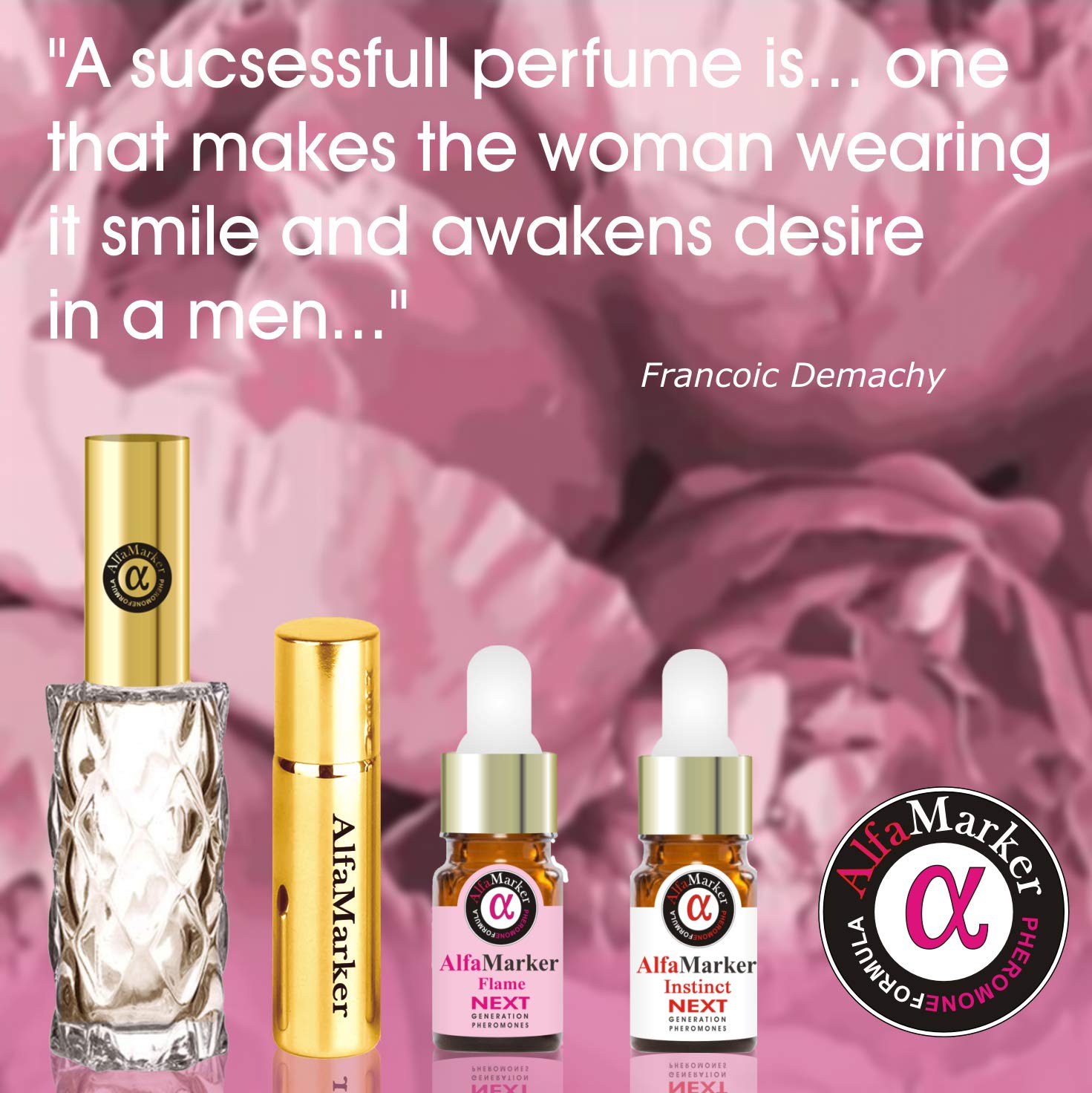 Alfamarker Pheromones for Women Perfume Set5 Female Pheromone