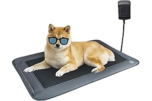 24" x 18" Electric Cooling Pad for Dogs and Cats - Non-Toxic, Chew Resistant Cord