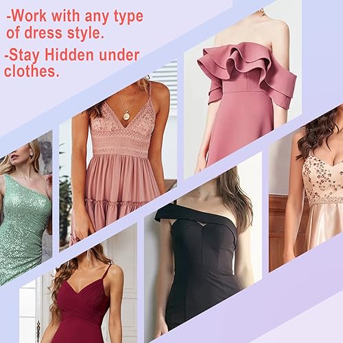 Miniatura 7 de TopBine Cintas de senos, Boobytape para levantamiento de senos, cinta adhesiva para senos, cinta adhesiva invisible para tetas