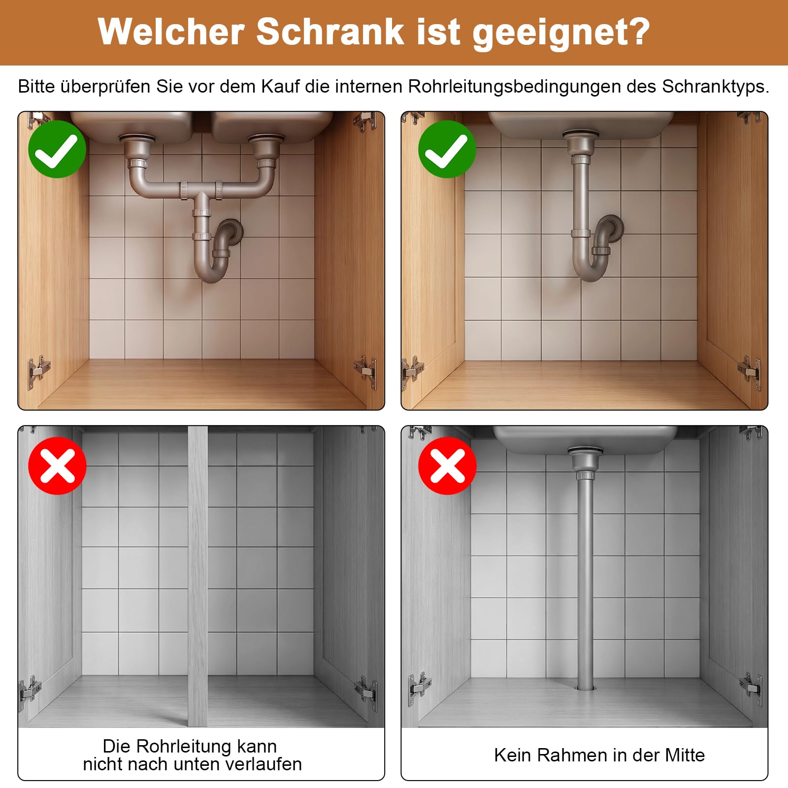 Erweiterbar Schrankkörbe 2 Etagen, Ausziehbare Schublade Organizer