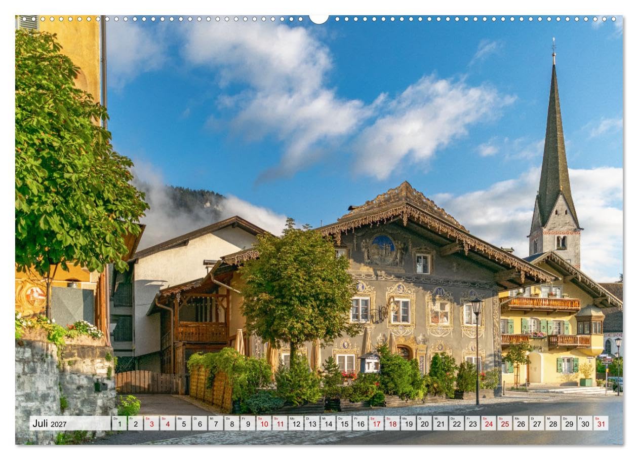 CALVENDO - Urlaubsregion Bayern (hochwertiger Premium Wandkalender 2027 DIN A2 quer), Kunstdruck in Hochglanz: Beliebte Ausflugsziele in Bayern