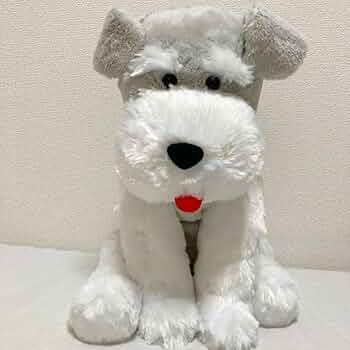 ★タグ付き♪レジャーランド限定！とってもかわいい【くったりシュナウザー】タール★ ☆タグ付き♪レジャーランド限定！とってもかわいい【くったり