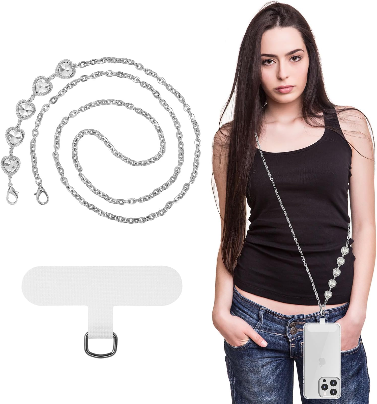 Amazon.com: MoKo Phone Lanyard Crossbody, Adjustable Cell Phone Lanyard ...