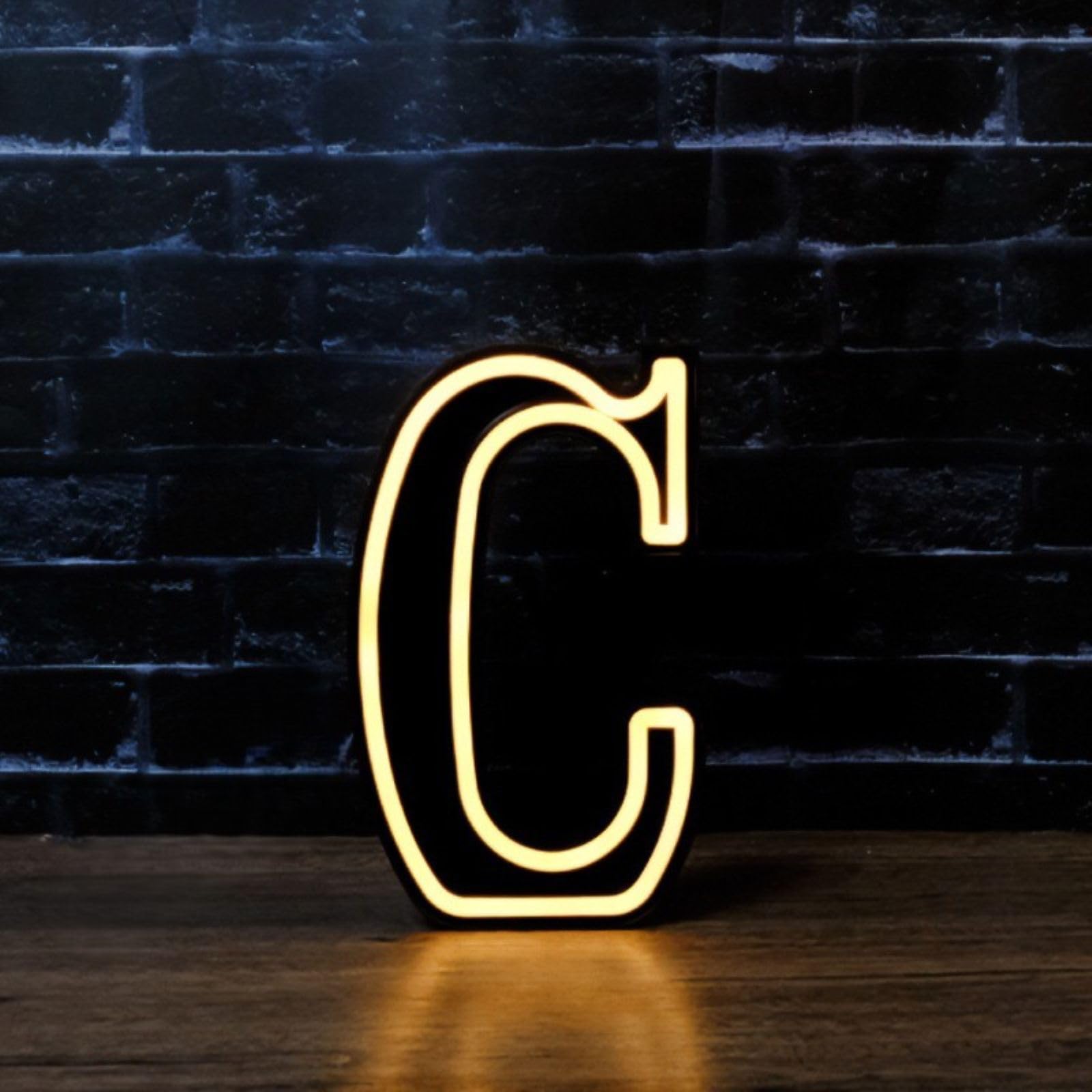 Jemnpela LED Marquee Letter Number Sign Lights Glitter Light Up Alphabet Figure Night Light for Birthday Party Wedding Home Bar Holiday Wall Decoration