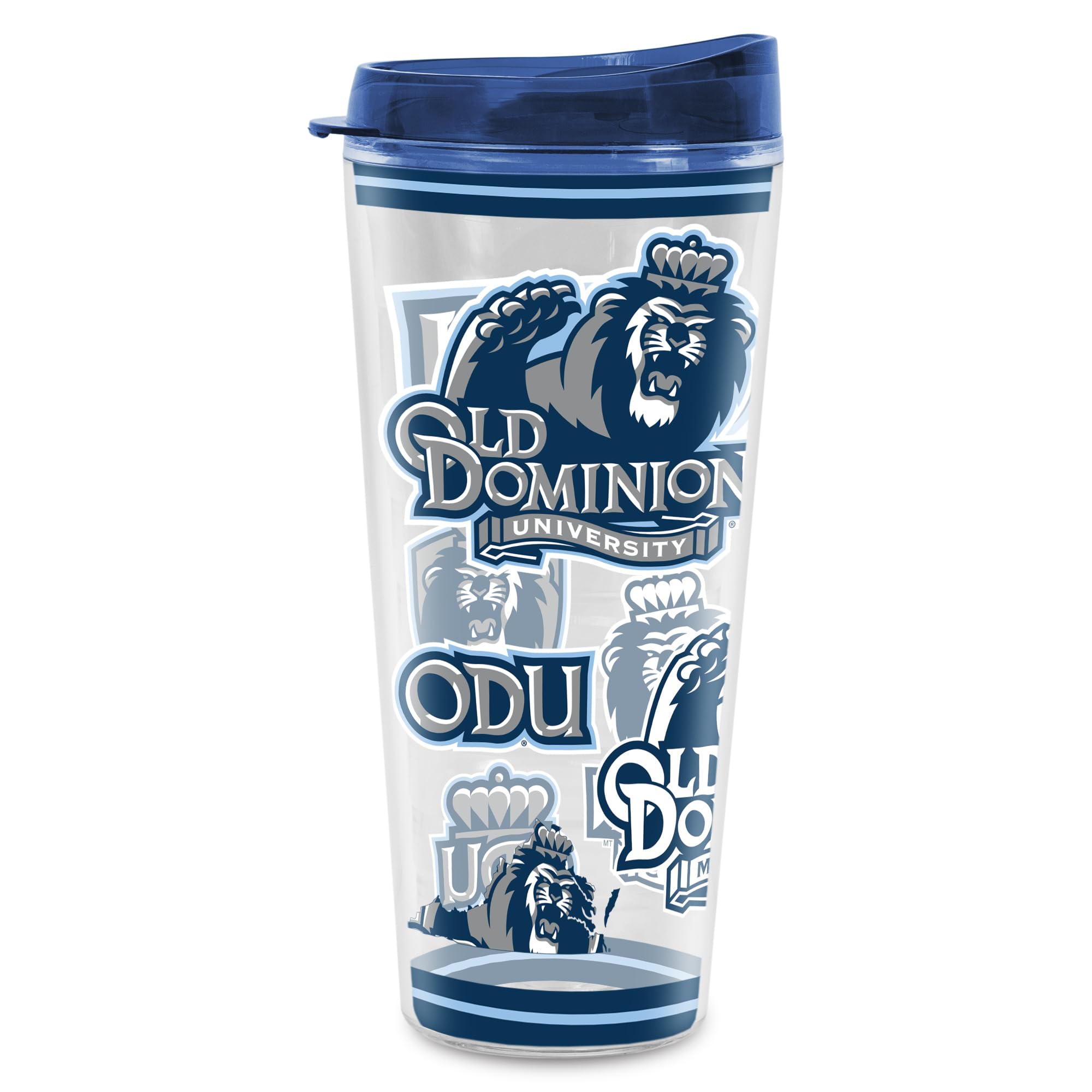 Rico Industries NCAA College Double Wall Mayhem 16oz Or 20oz Tritan Tumbler W Lid