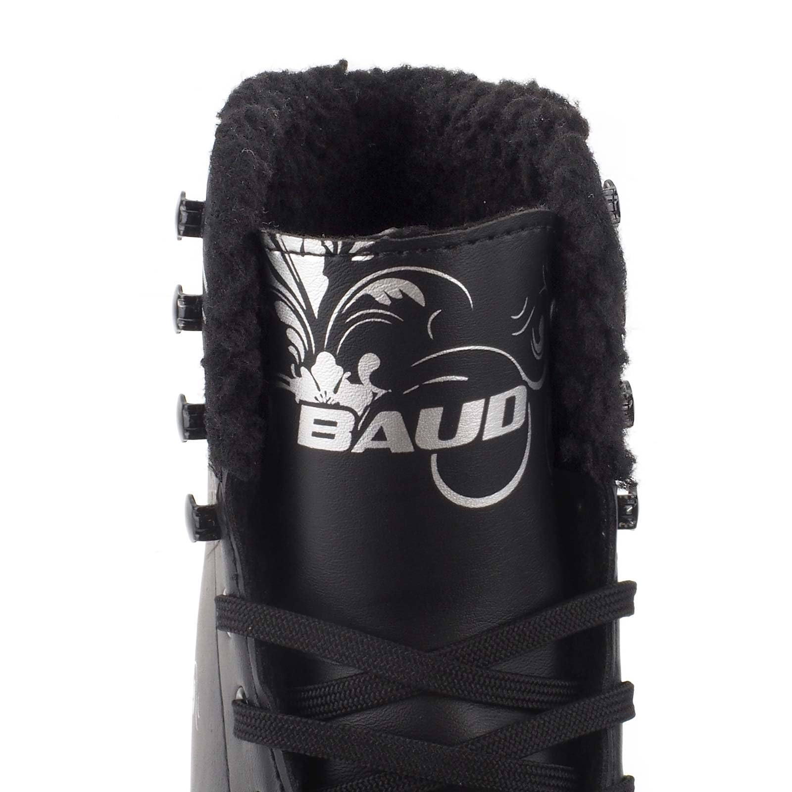 Schlittschuhe Damen BAUD gefüttert schwarz 37-41