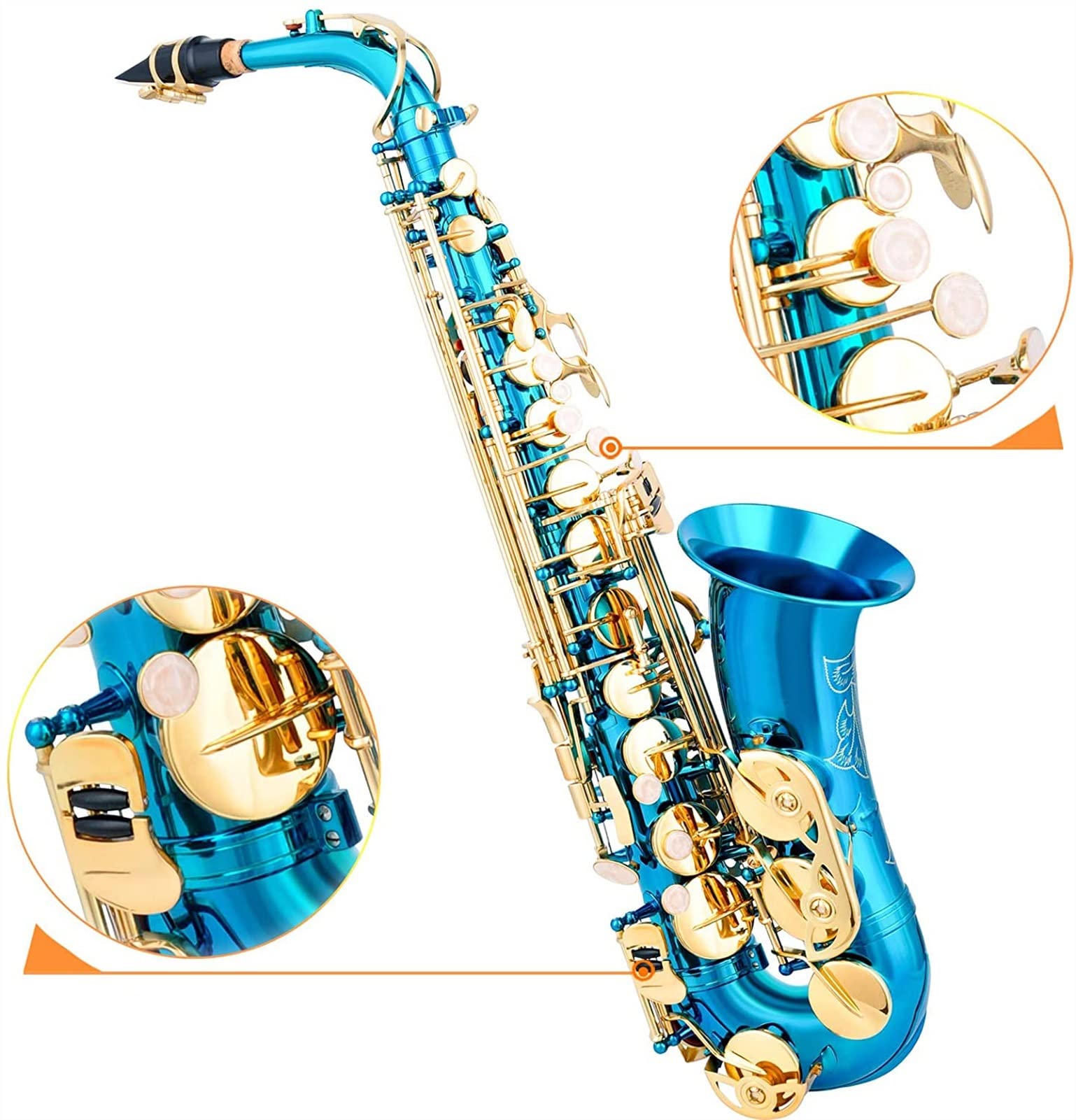 アルトサックス Amazon.co.jp: DZDZDZ シルバーアルトサックスE-フラットアルト