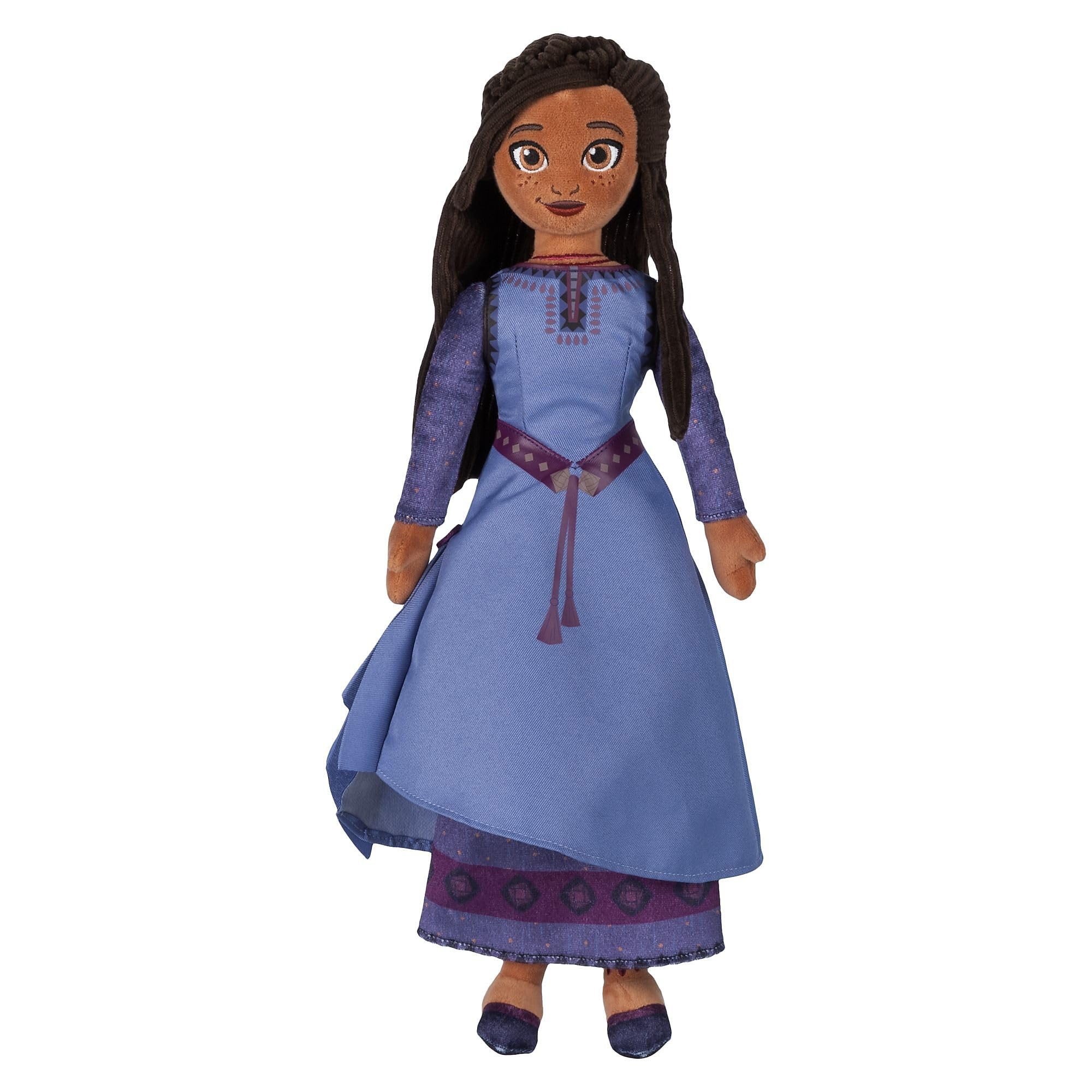 Disney Store Official Asha Soft Doll for Kids, Wish, 45cm/17, Plush Character Figure Toy, Suitable for Ages 0+