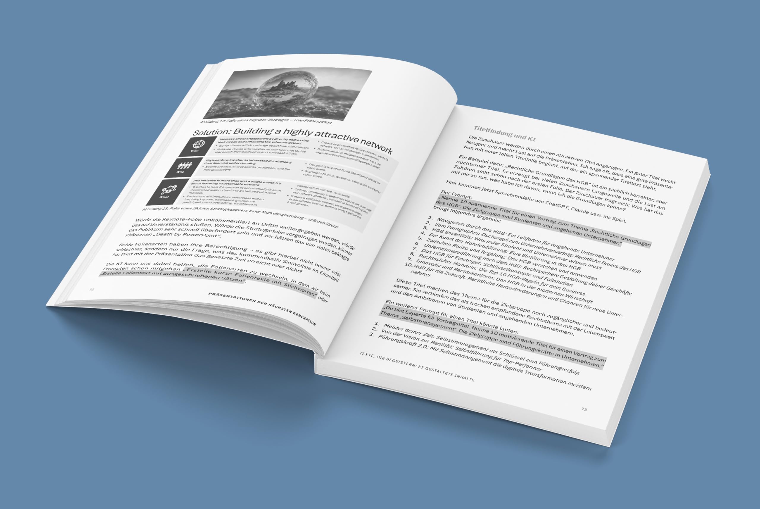 KI für Präsentationen: Mit den richtigen KI-Tools Präsentationen schneller, einfacher und kreativer erstellen | Inklusive Chatbot und digitalen Zusatzinhalten zum Buch (Whitebooks)