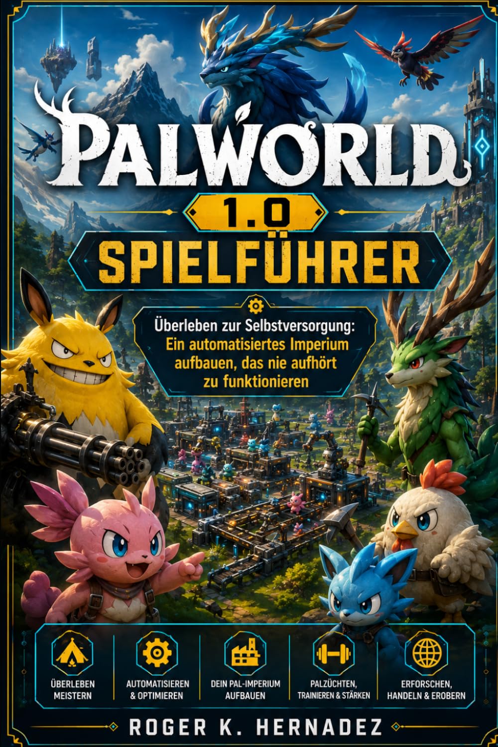 PALWORLD 1.0 SPIELFÜHRER: Vom Überleben zur Selbstversorgung: Ein automatisiertes Imperium aufbauen, das nie aufhört zu funktionieren