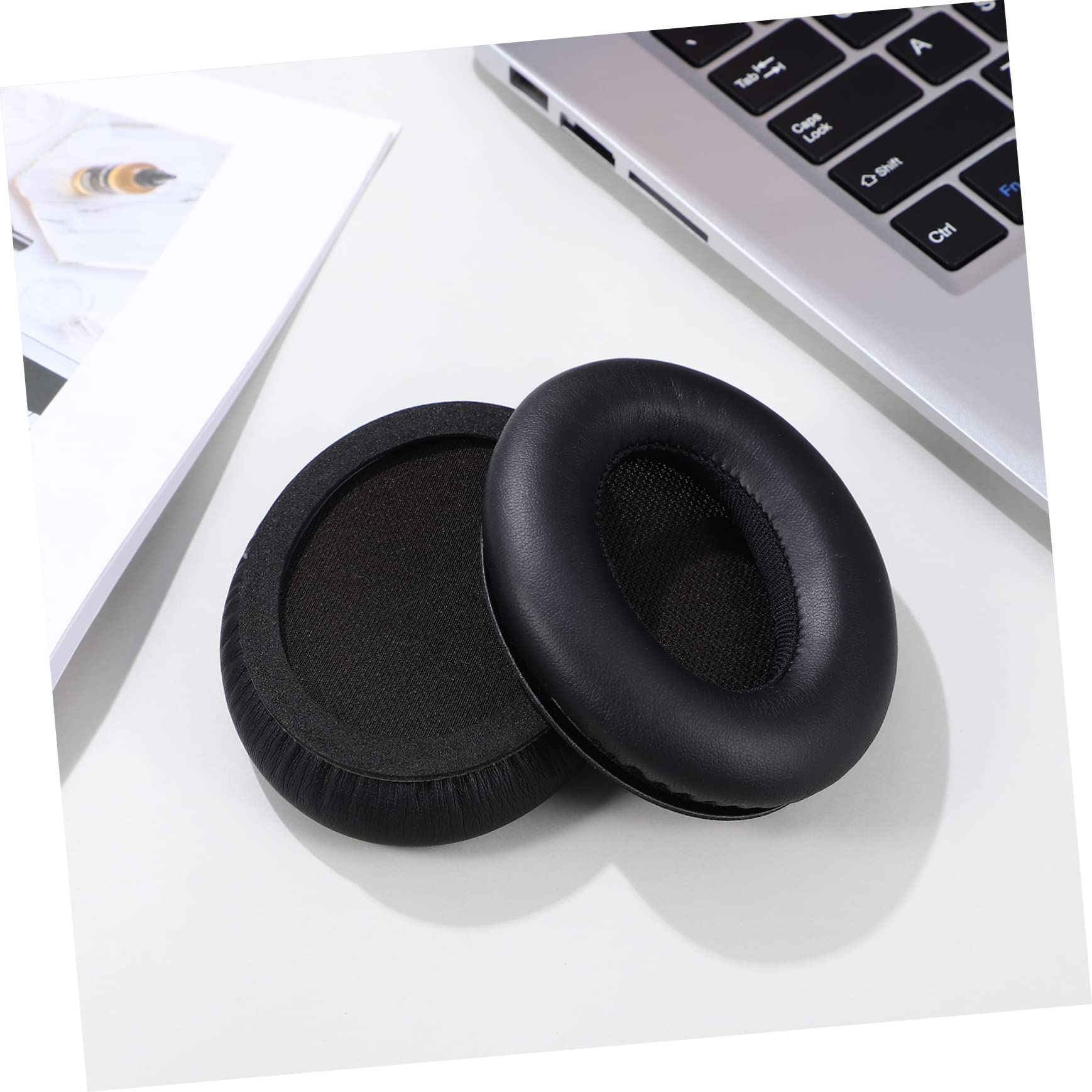 5 Paia Cuscinetti Auricolari Compatibili per Cuffie Ricambio Imbottitura Accessori per Cuffie con Cancellazione Del Rumore Facile Installazione Design Ergonomico