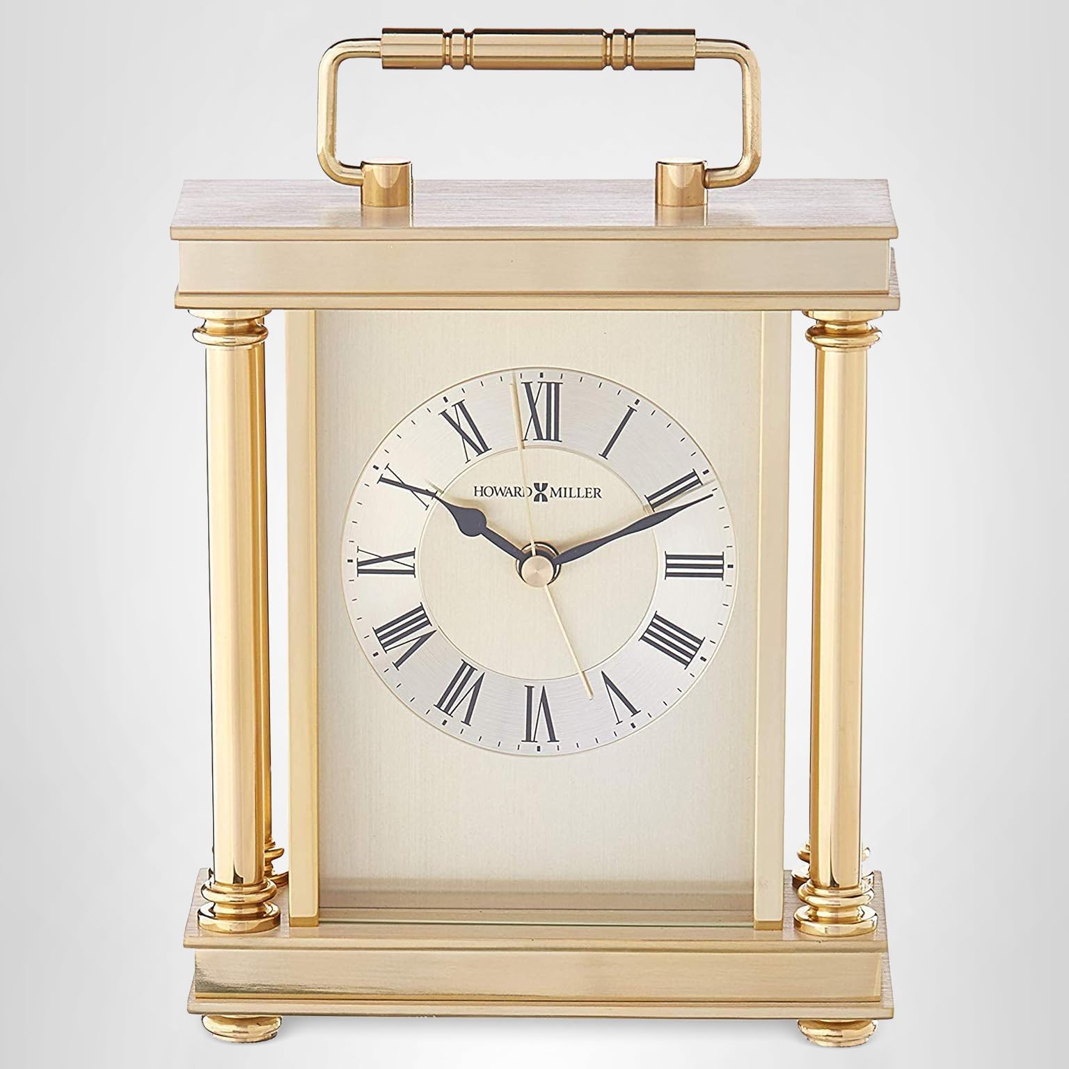 Amazon.com: Howard Miller Audra Tabletop Carriage Clock – Brass