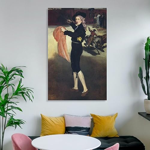 Miniatura 6 de Póster artístico de Edgar Degas Victorine Meurent in The Costume of An Espada, póster de pintura de pared, pósteres de decoración moderna para el