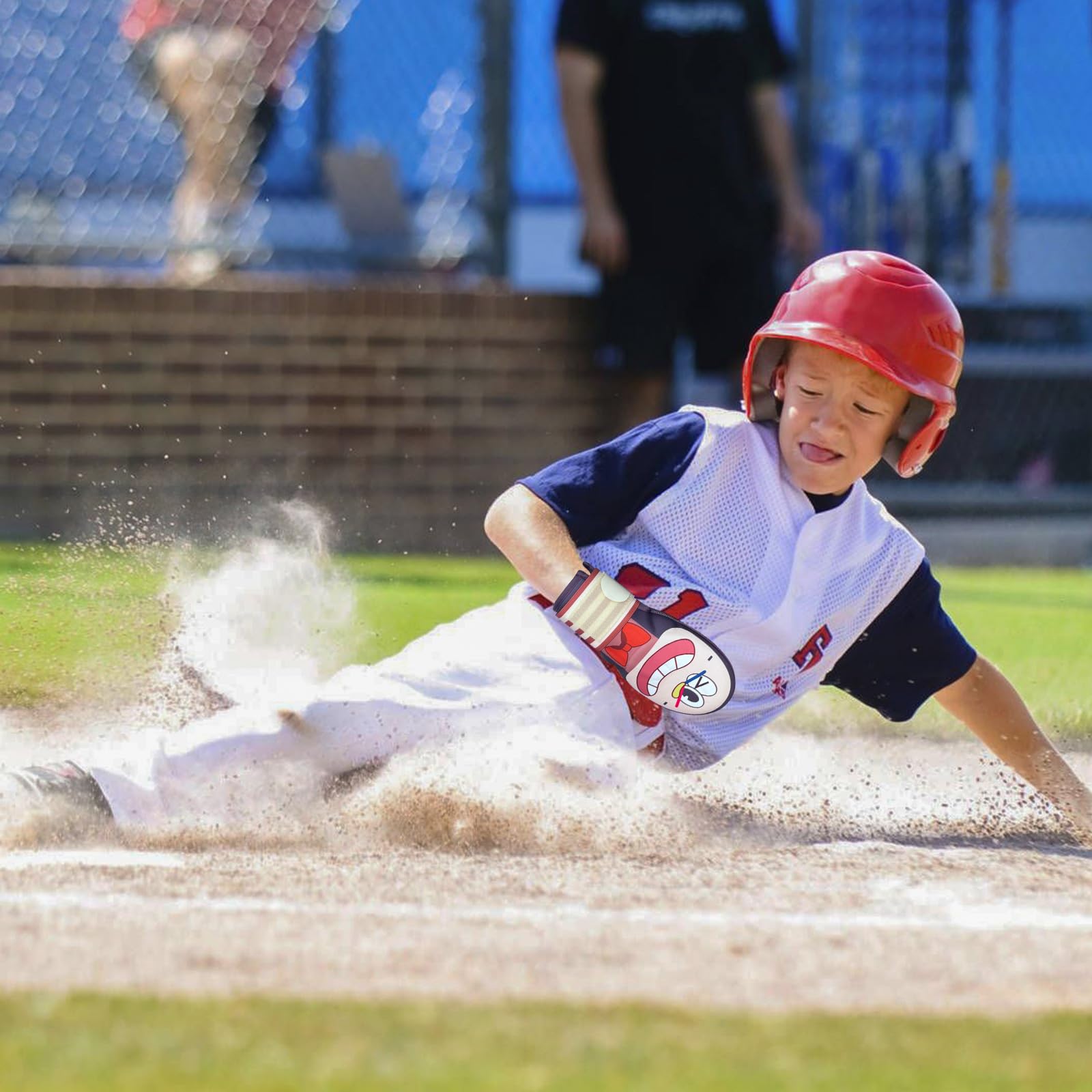 Guanto da baseball scorrevole ergonomico protezione dita softball