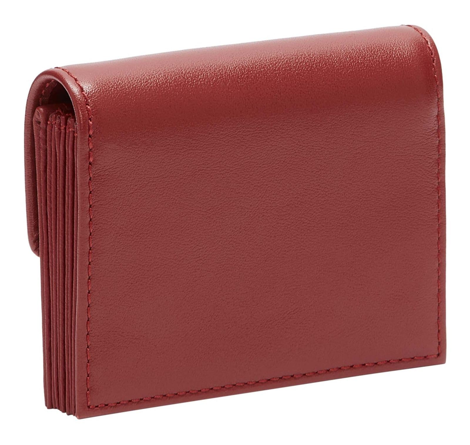 LIEBESKIND BERLIN Pelle portafoglio Soft Nappa Akkordeon Wallet True Red rosso scuro