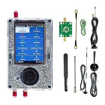 Hack RF Portapack H2 plus アンテナセット(6種) Portapack H2+hackrf One - 1mhz-6ghz SDR Radio Assembled