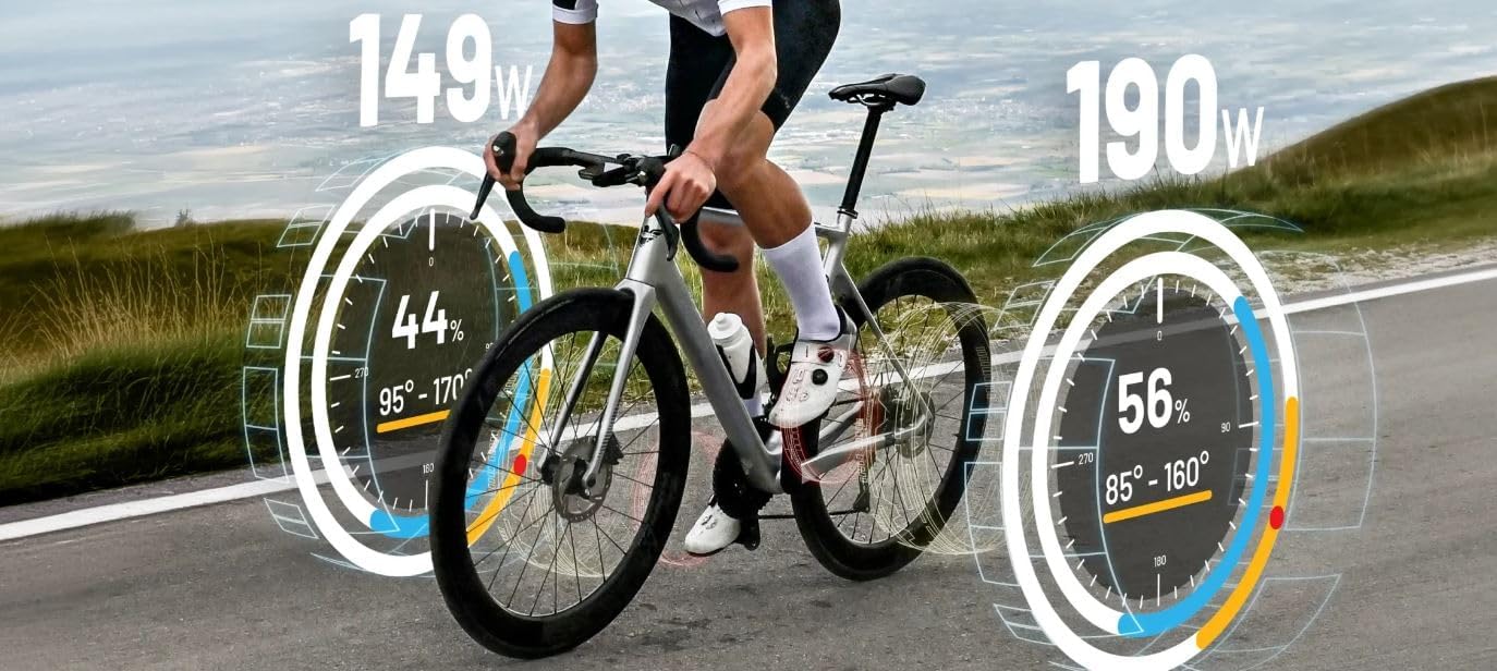 Favero Assioma PRO RL-2 Double Side Look Keo Compatible Power Meter Set, Easy-to-Transfer, Cycling Dynamics w/Black Cleats (0 Degree Float) & Wearable4U Towel Bundle