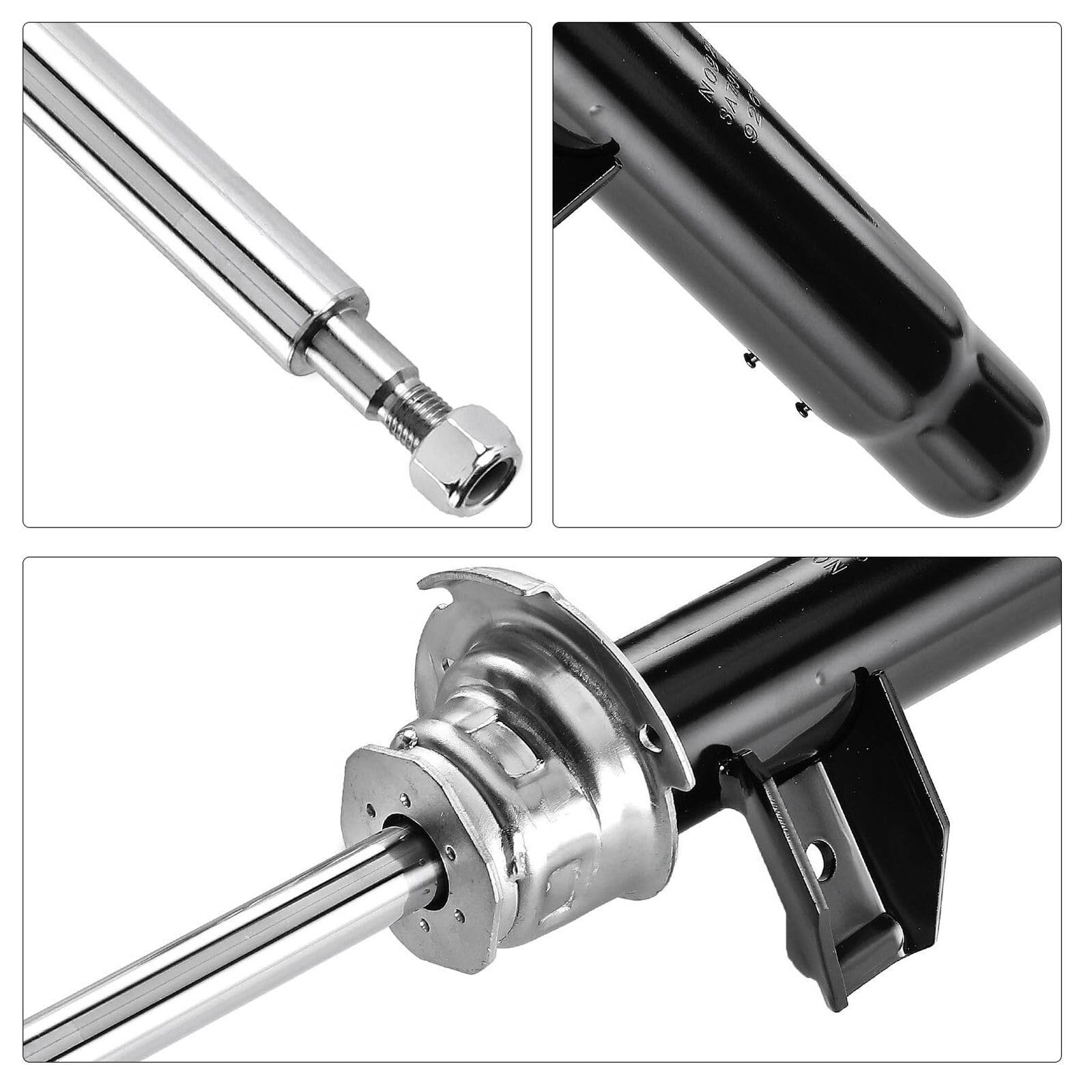 IINAWO 2pcs Suspension Absorber Strut Set Front Left Right E90 for for 325xi for 328i xDrive for 328xi for 330xi for 335i xDrive for 335xi 6773255 6796467