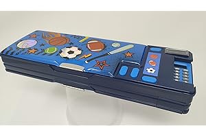 Hot Focus Sport Multifunctional Pencil Case: The Ultimate School Essential for Boys!