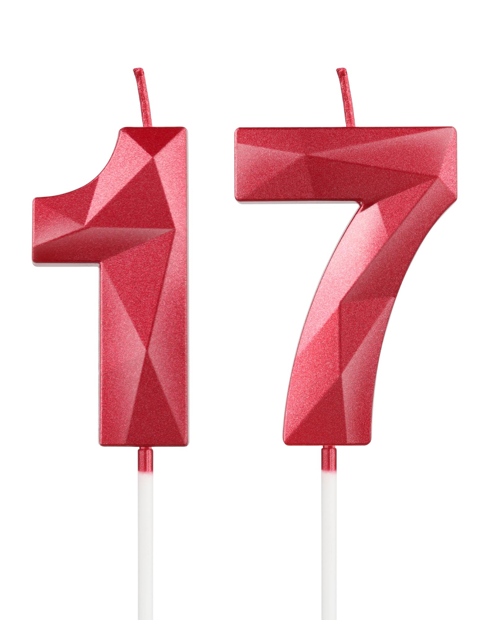 Royal Blue 13th Birthday Candles, 3D Number 13 Candle for Cake, Boy Girl 13th Birthday Decorations,Sapphire Candle Topper Blue Cake Decorations for Birthday Party Wedding Anniversary Supplies — view 332