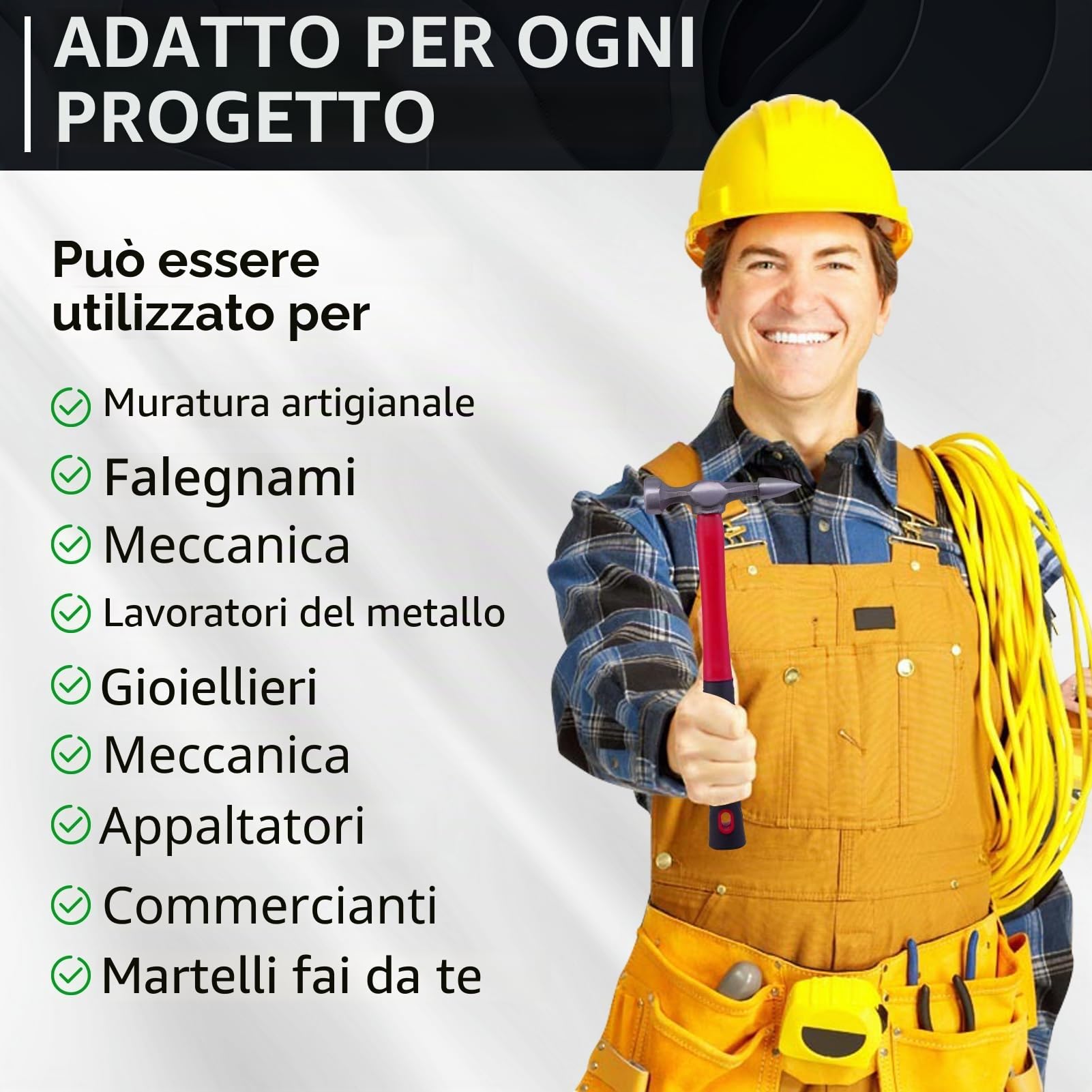 7 Pezzi Set di Riparazione per Carrozzeria, Set di Riparazione Corpo, Attrezzi da Officina Riparazione fai da te per Auto Camion