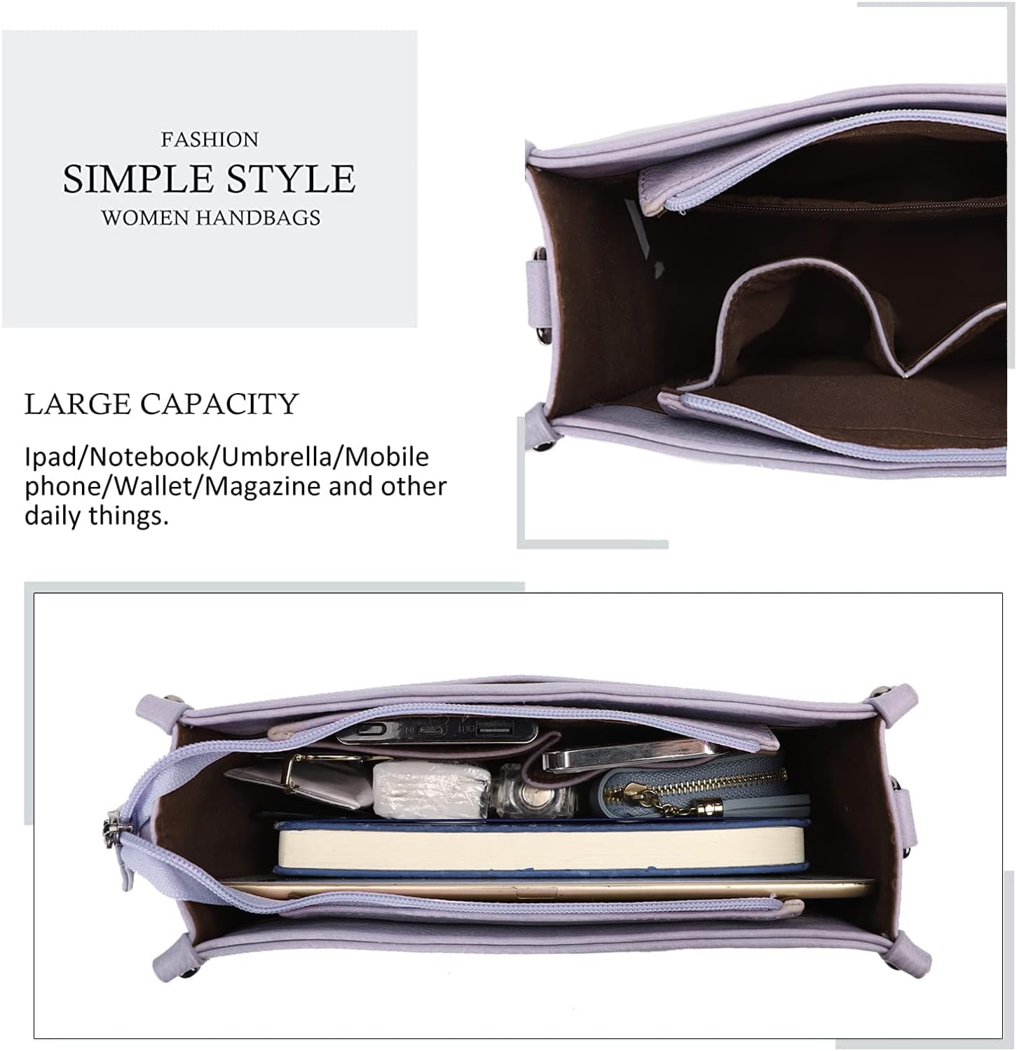 KL928 Crossbody Bags for Women Shoulder Handbags Sling Bag Soft FAUX Leather Shoulder Purses - Image 5