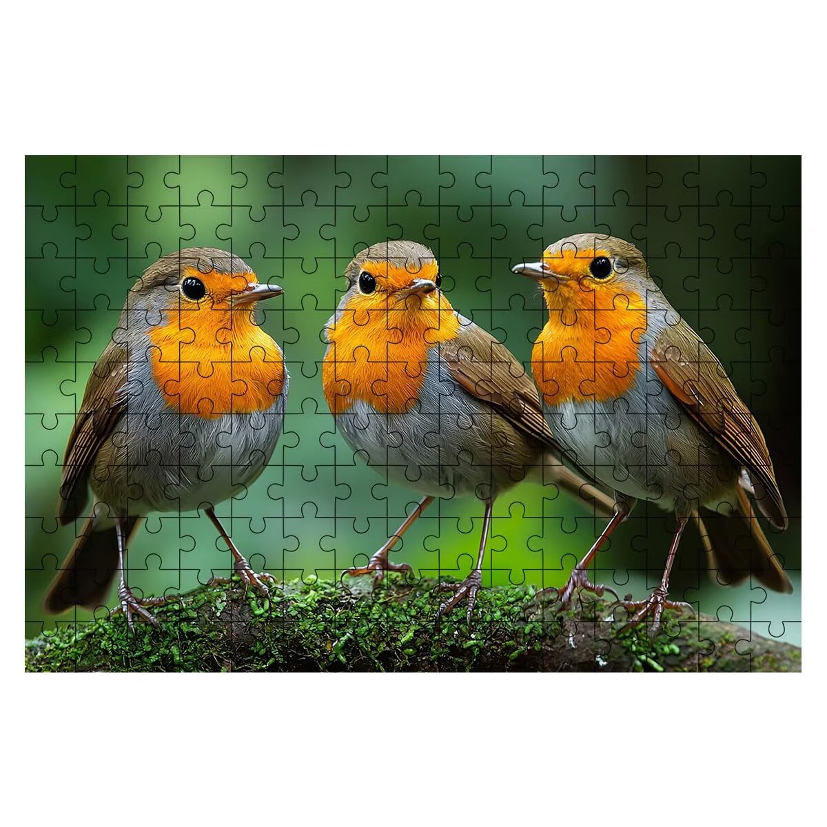 Puzzle 5000 sztuk ptaków, puzzle zwierzęta dla dorosłych, klasyczne puzzle gry edukacyjne do aktywności rodzinnej, najwyższej jakości drewniane puzzle z pudełkiem na prezent dla mężczyzny, prezent dla