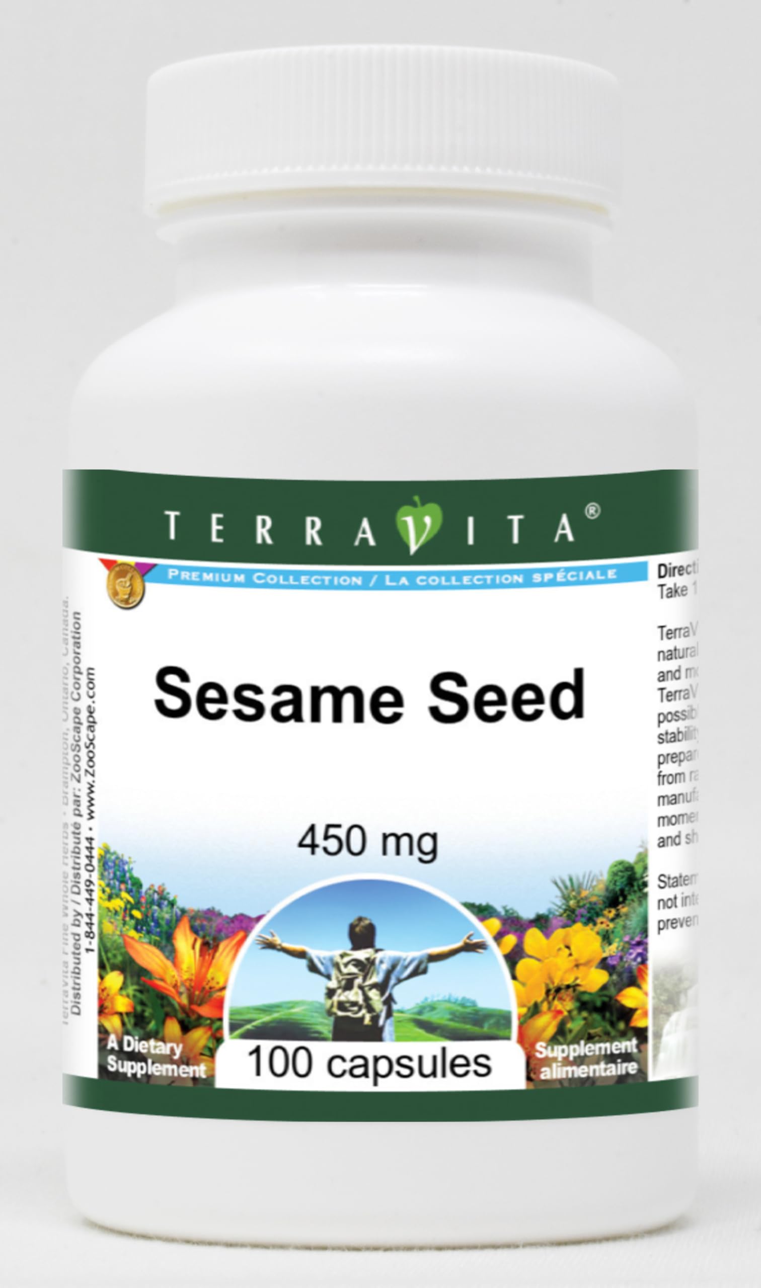 ぷぷサプリメント Amazon.com: Sesame Seed - 450 mg (100 Capsules, ZIN: 521395) - 3