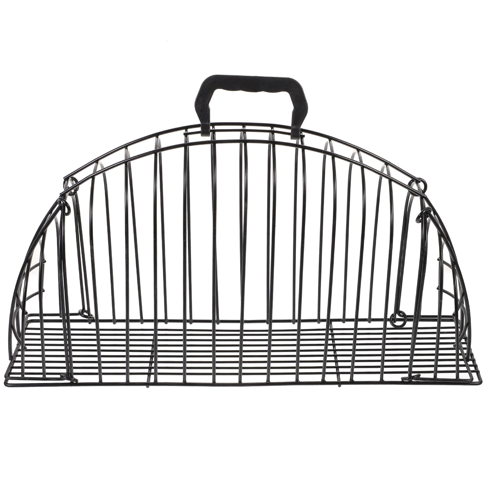 Cage de toilettage chat Mobestech en métal noir pour bain 2 kg